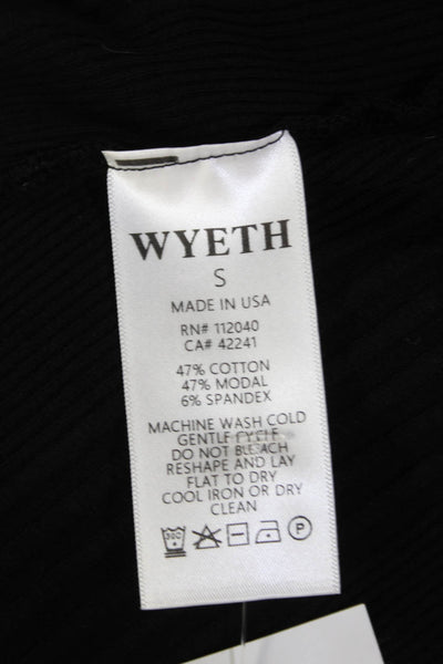 Wyeth By Todd Magill Womens Pull On A Line Maxi Skirt Black Cotton Size Small