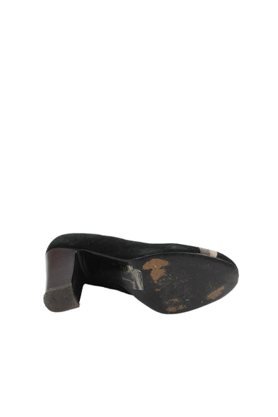 Missoni for Target Womens Suede Slip-On Casual Pump High Heels Black Size 6.5