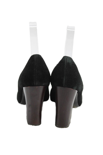 Missoni for Target Womens Suede Slip-On Casual Pump High Heels Black Size 6.5