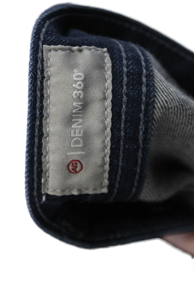 AG Men's Button Closure Five Pocket Dark Wash Straight Leg Denim Pants Size 40x3
