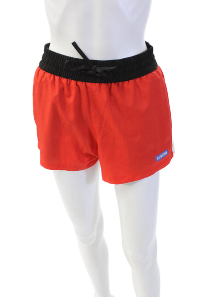 PE Nation Women's Drawstring Color Block Pocket Running Shorts Size XS