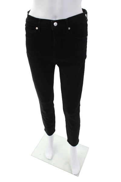 Veronica Beard Women's Midrise Five Pocket Skinny Jean Pants Black Size 27