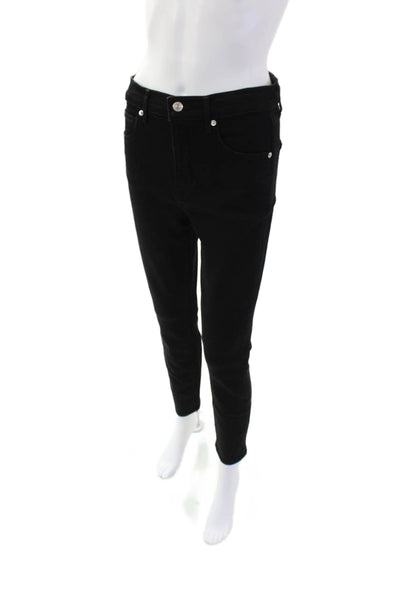 Veronica Beard Women's Midrise Five Pocket Skinny Jean Pants Black Size 27