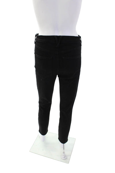 Veronica Beard Women's Midrise Five Pocket Skinny Jean Pants Black Size 27