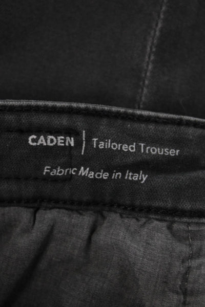 AG Adriano Goldschmied Women High Rise Caden Tailored Trouser Pants Gray Size 27