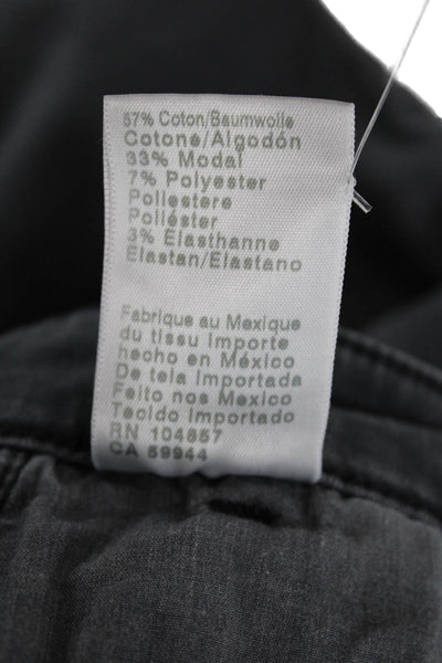 AG Adriano Goldschmied Women High Rise Caden Tailored Trouser Pants Gray Size 27