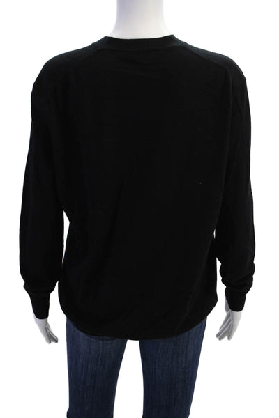 J Crew Women's Long Sleeves Button Down Cardigan Sweater Black Size S