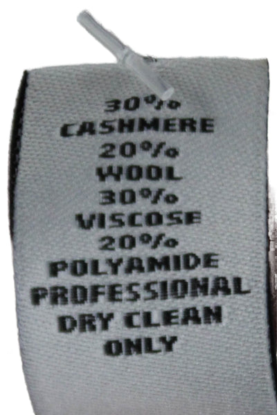 Autumn Cashmere Womens Cashmere Blend Open Front Cardigan Sweater Gray Size XS