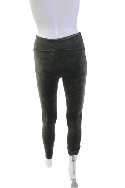 Spanx Women's High Waist Fitted Casual Lounge Ankle Legging Green Size S