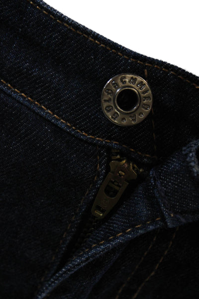 AG Women's Dark Wash Five Pocket Cigarette Straight Leg Denim Pants Size 26