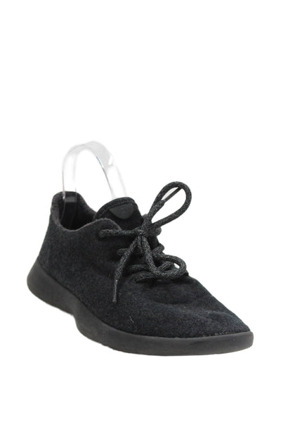 Allbirds Womens Textured Lace Up Low Top Casual Sneakers Gray Size 9