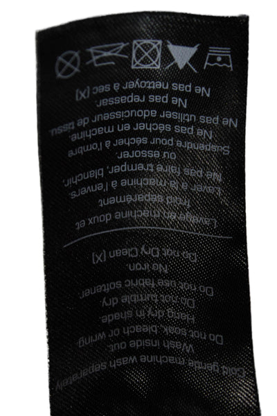 The Upside Womens Stretch Mid-Rise Activewear Ankle Leggings Green Size 4