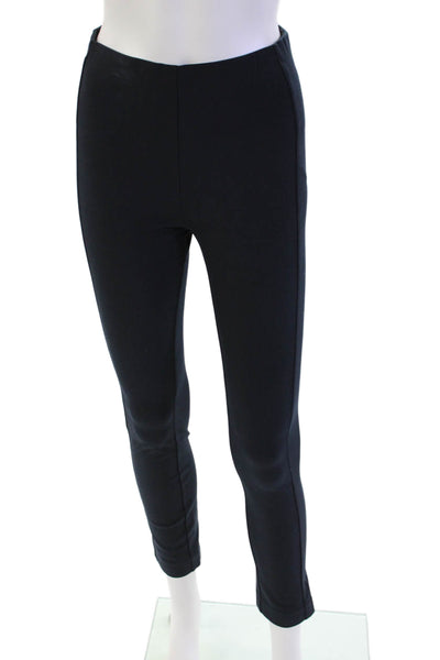 Rag & Bone Womens Cotton Blend Flat Front Mid-Rise Skinny Pants Navy Size 0