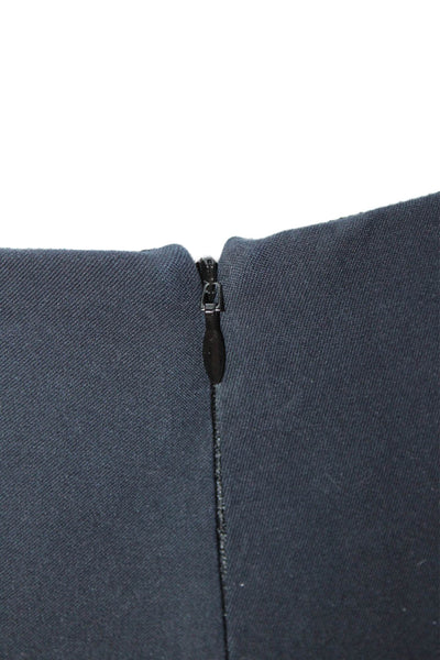 Rag & Bone Womens Cotton Blend Flat Front Mid-Rise Skinny Pants Navy Size 0
