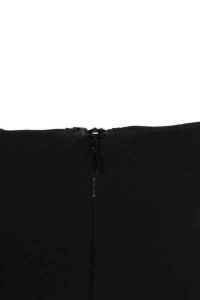 Likely Womens Sleeveless High Waist Knee Length Sheath Dress Black Size 2