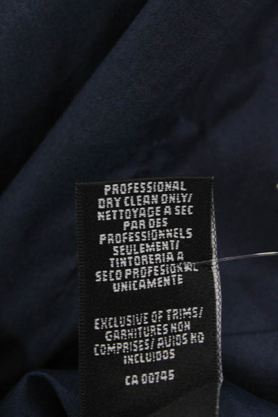Monique Lhuillier Bridesmaids Womens Sweetheart Neck A Line Gown Navy Blue Size