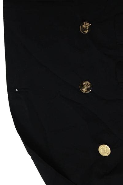 Ralph Lauren Purple Label Mens Wool Double Breasted Blazer Size 44