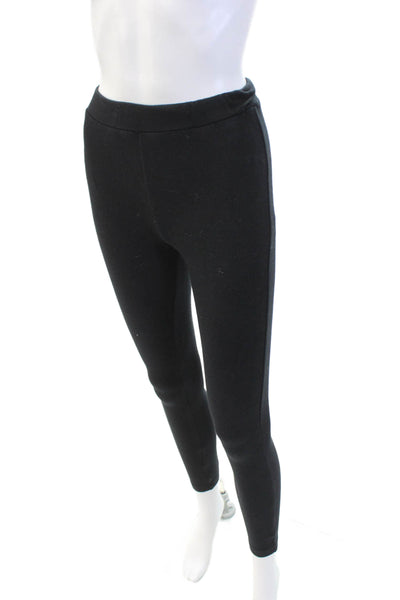 Naadam Womens Pull On High Rise Leggings Black Cotton Size Extra Small