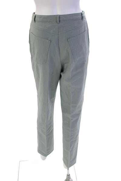 Emanuel Emanuel Ungaro Womens Cotton 5 Pocket Straight Leg Jeans Gray Size 6/40