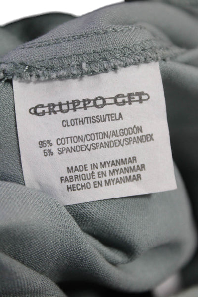 Emanuel Emanuel Ungaro Womens Cotton 5 Pocket Straight Leg Jeans Gray Size 6/40