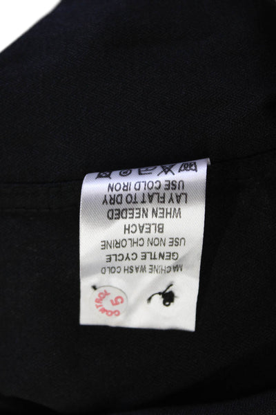 Luchiano Visconti Boys Collared Long Sleeves Button Up Dress Shirt Black Size 12