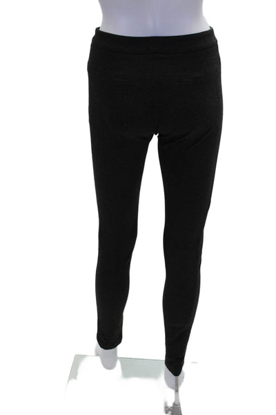 Vince Womens Snap Closure Zip Pocket Skinny Jeggings Dark Gray Size 0