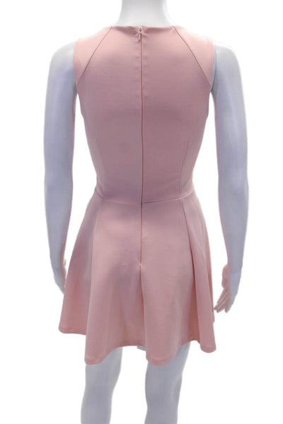 Lovers + Friends Womens V Neck Sleeveless A Line Dress Pink Size S