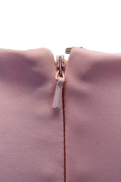 Lovers + Friends Womens V Neck Sleeveless A Line Dress Pink Size S