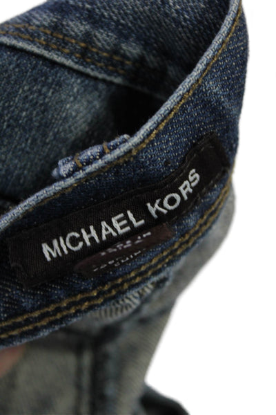 Michael Kors Women's Five Pocket Medium Wash Straight Leg Denim Pants Size 31