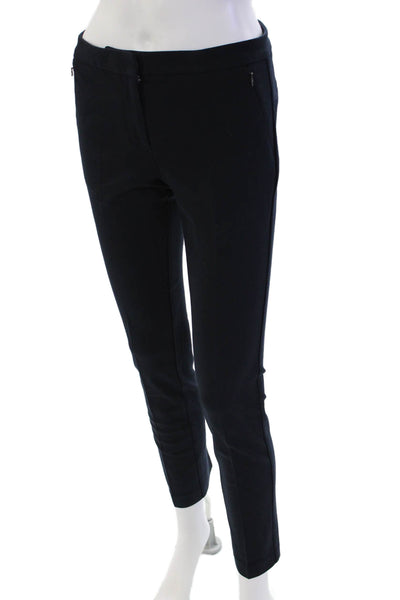 Kobi Halperin Women's Hook Closure Straight Leg Dress Pants Black Size 4
