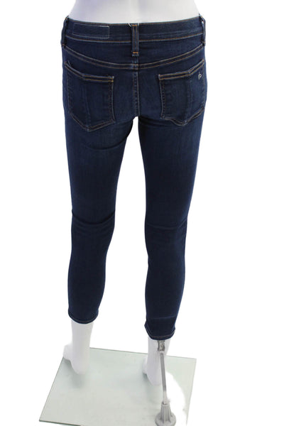Rag & Bone Jean Womens Bedford Wash Skinny Leg Jeans Cotton Sz 25