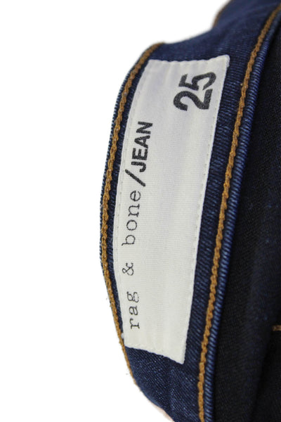 Rag & Bone Jean Womens Bedford Wash Skinny Leg Jeans Cotton Sz 25