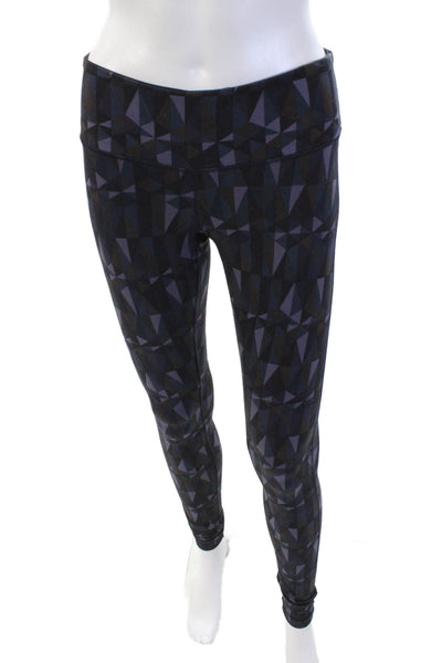 Lululemon womens Geometric Print Stretch Ankle Leggings Multicolor Size 4