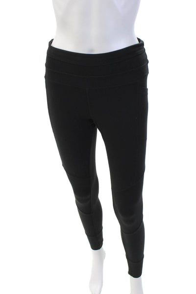 Athleta Womens Scoop Neck Sleeveless Tank Top Legging Set Black Size XS