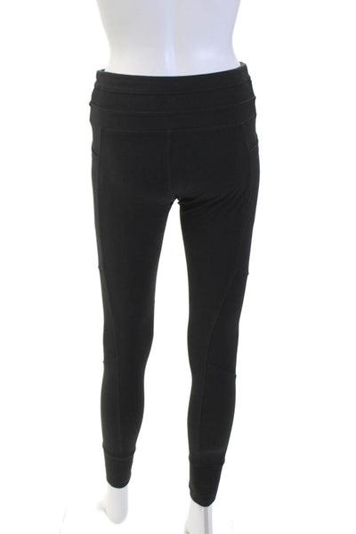 Athleta Womens Scoop Neck Sleeveless Tank Top Legging Set Black Size XS