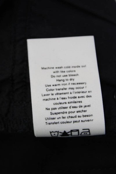 Rag & Bone Womens Nina High Rise Ankle Skinny Leg Jeans Black Cotton Size 25