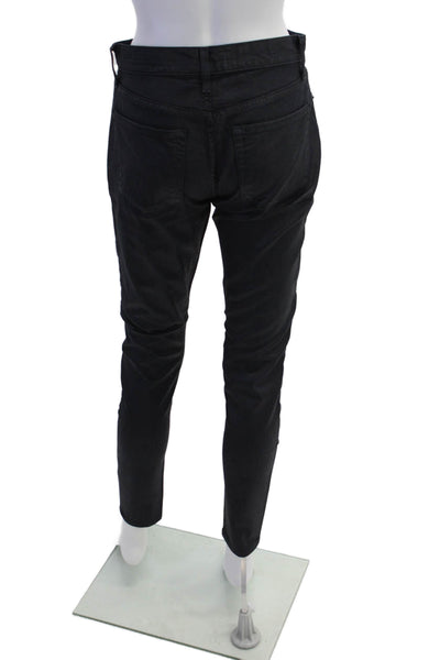 J Brand Mens Tyler Taper Coated Skinny Jeans Blue Size 28