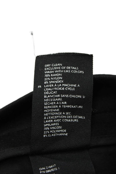 COS Mens Flat Front Ankle Zip Slim Fit Pants Black Size 30