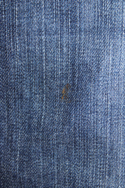 AG Adriano Goldschmied Womens Cotton Low-Rise Cropped Jeans Blue Size 27R