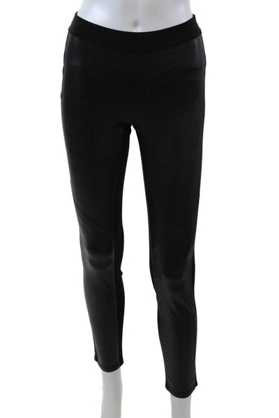 Sam Edelman Womens Textured Lined Sleek Skinny Leg Pants Black Size XS