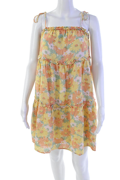 Rails Womens Daisy Meadow Print Caralyn Dress Multi Colored Size Extra Small
