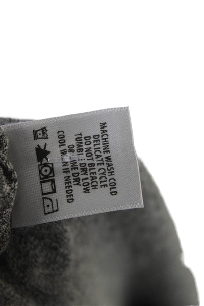 Feel the Piece Terre Jacobs Womens V Neck Tee Shirt Gray Size Extra Small