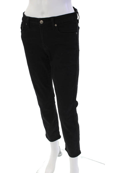 7 For All Mankind Womens Button Zip Straight Leg Pants Size EUR 29