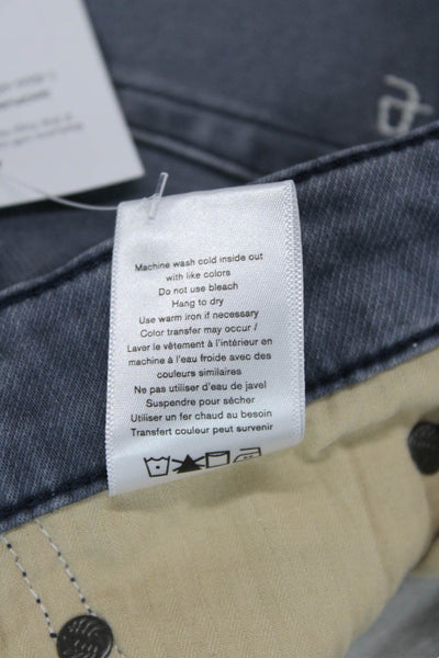 Rag & Bone Womens Cotton 5 Pocket Straight Leg Jeans Gray Blue Size 29x30