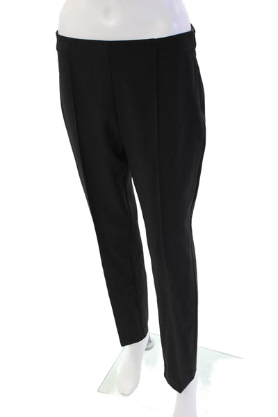 Estelle & Finn Womens Zip Pleated Lined Zip Straight Leg Dress Pants Black Size