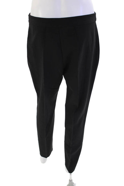 Estelle & Finn Womens Zip Pleated Lined Zip Straight Leg Dress Pants Black Size