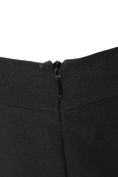 Estelle & Finn Womens Zip Pleated Lined Zip Straight Leg Dress Pants Black Size