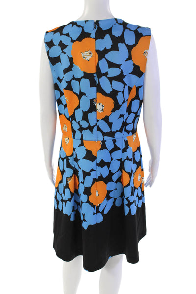 Plenty Dresses By Tracy Reese Womens Sleeveless V-neck Floral Skirt Black Size 1