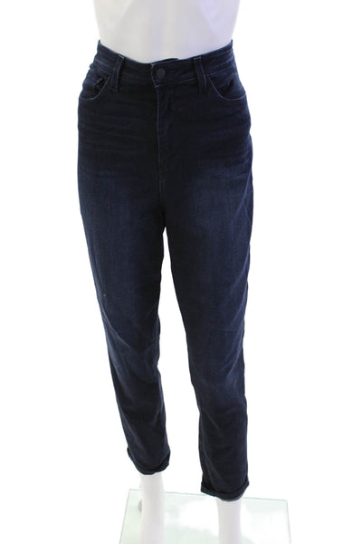 L'Agence Womens High Rise Skinny Leg Marguerite Jeans Blue Cotton Size 31