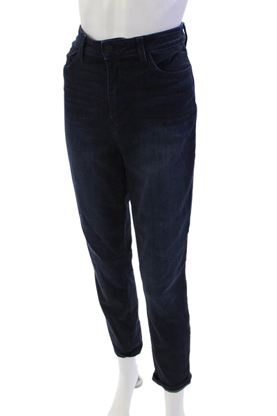 L'Agence Womens High Rise Skinny Leg Marguerite Jeans Blue Cotton Size 31